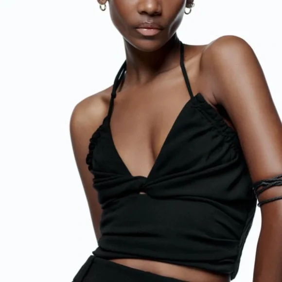 NWT Draped Top— Zara - Picture 1 of 6